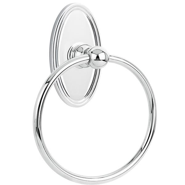 Emtek - Traditional Brass Towel Ring, 6-7/8 Inch