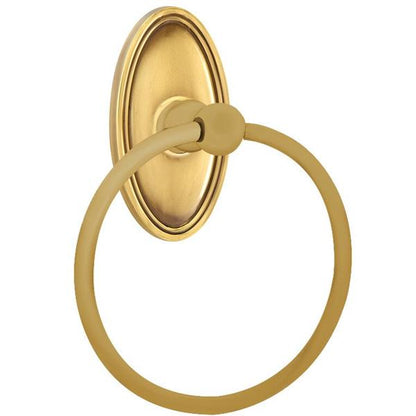 Emtek - Traditional Brass Towel Ring, 6-7/8 Inch
