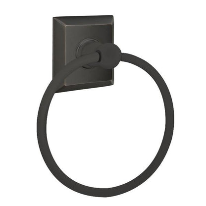 Emtek - Traditional Brass Towel Ring, 6-7/8 Inch