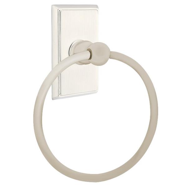 Emtek - Traditional Brass Towel Ring, 6-7/8 Inch