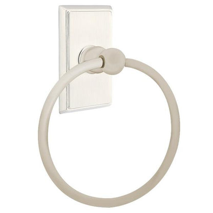 Emtek - Traditional Brass Towel Ring, 6-7/8 Inch