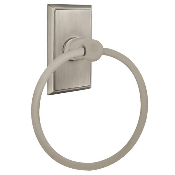 Emtek - Traditional Brass Towel Ring, 6-7/8 Inch