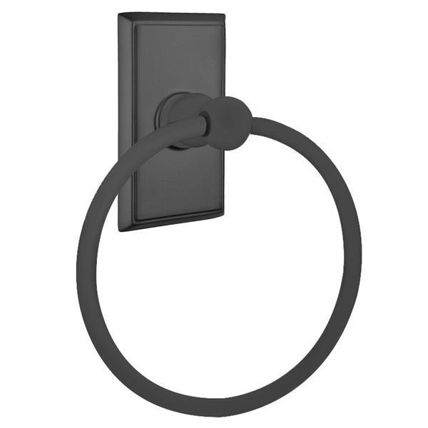 Emtek - Traditional Brass Towel Ring, 6-7/8 Inch