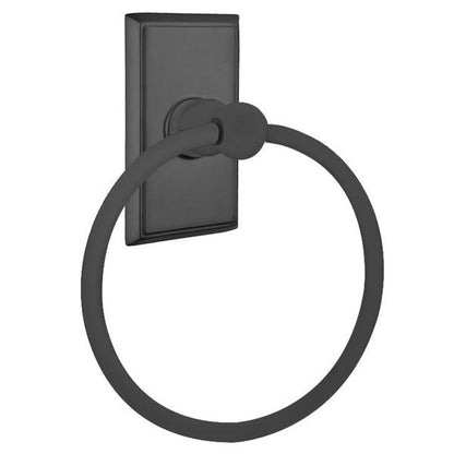 Emtek - Traditional Brass Towel Ring, 6-7/8 Inch