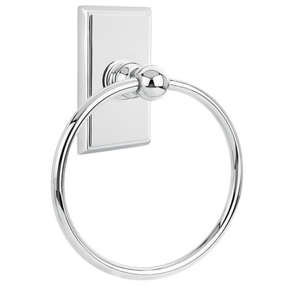 Emtek - Traditional Brass Towel Ring, 6-7/8 Inch