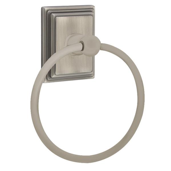 Emtek - Traditional Brass Towel Ring, 6-7/8 Inch