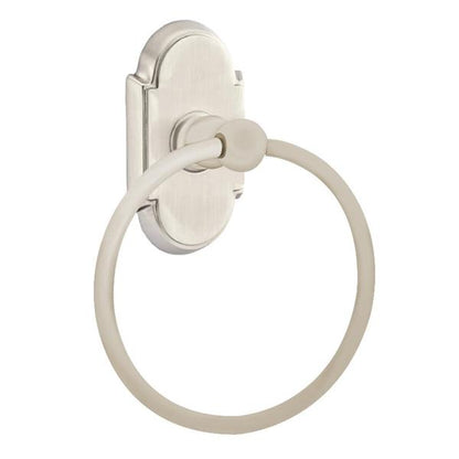 Emtek - Traditional Brass Towel Ring, 6-7/8 Inch
