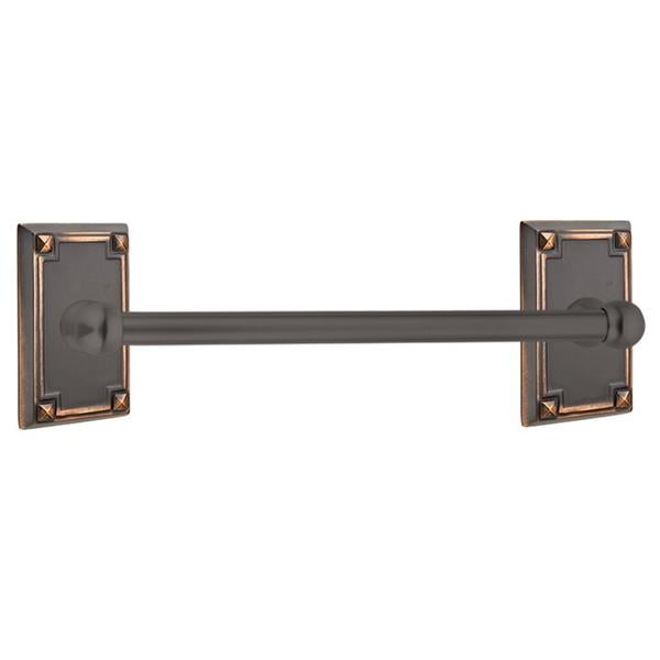 Emtek - Traditional Brass Towel Bar, 18 Inch