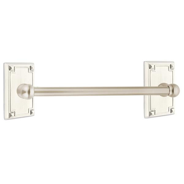 Emtek - Traditional Brass Towel Bar, 18 Inch