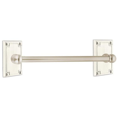 Emtek - Traditional Brass Towel Bar, 18 Inch