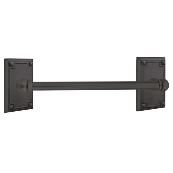 Emtek - Traditional Brass Towel Bar, 18 Inch