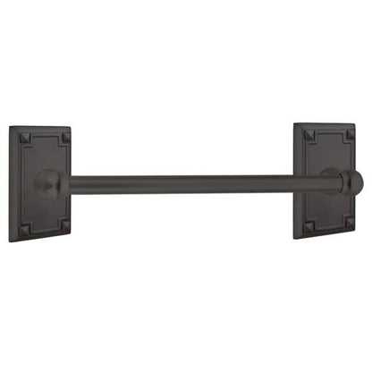 Emtek - Traditional Brass Towel Bar, 18 Inch