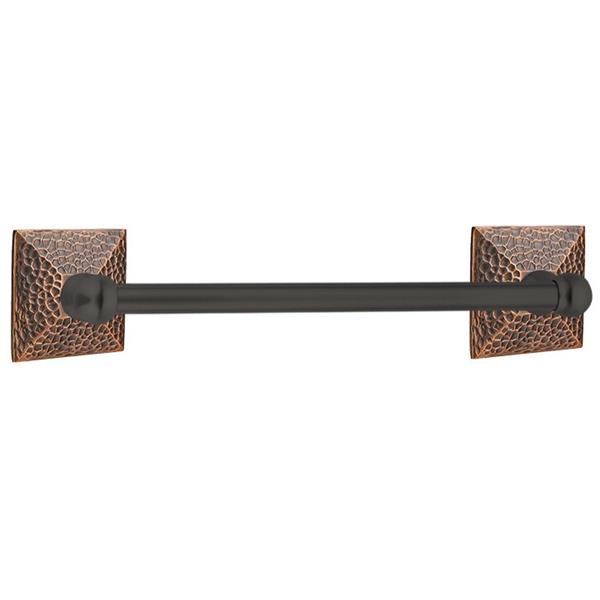 Emtek - Traditional Brass Towel Bar, 18 Inch