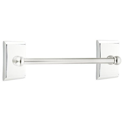 Emtek - Traditional Brass Towel Bar, 18 Inch