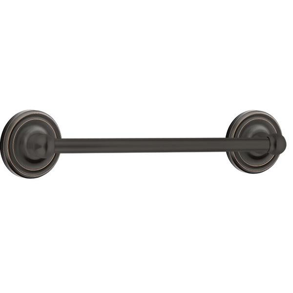 Emtek - Traditional Brass Towel Bar, 18 Inch