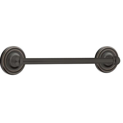 Emtek - Traditional Brass Towel Bar, 18 Inch