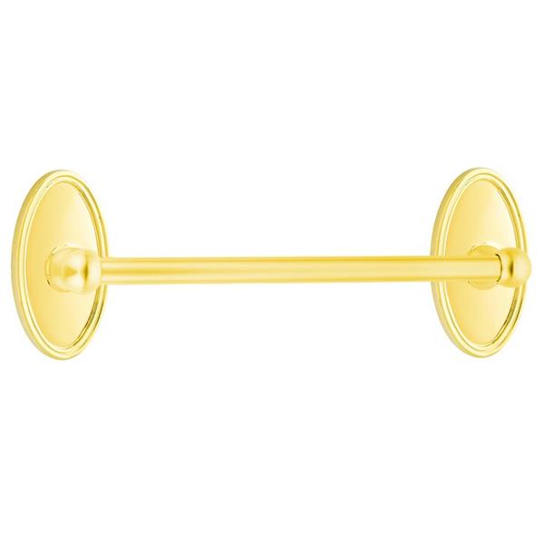 Emtek - Traditional Brass Towel Bar, 18 Inch