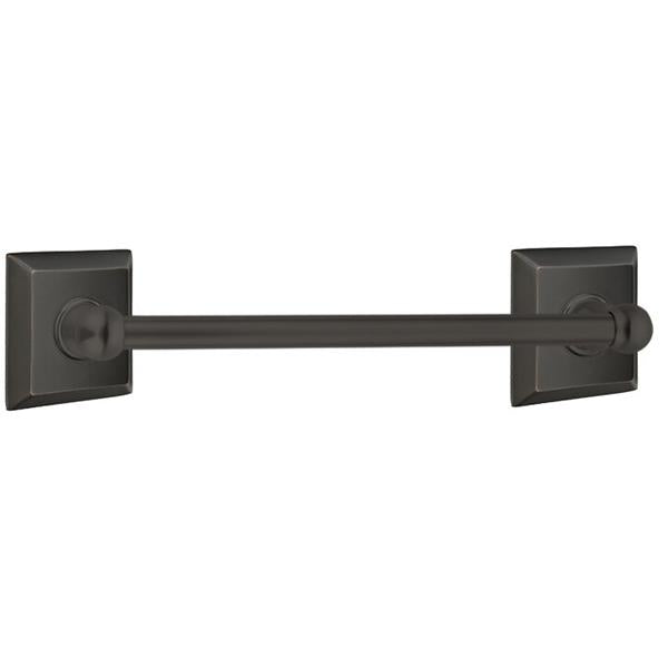 Emtek - Traditional Brass Towel Bar, 18 Inch