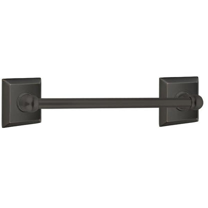 Emtek - Traditional Brass Towel Bar, 18 Inch