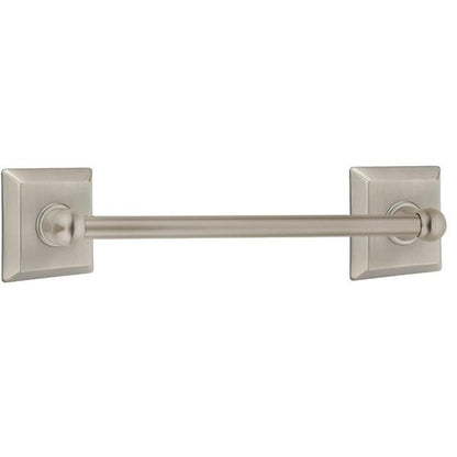 Emtek - Traditional Brass Towel Bar, 18 Inch