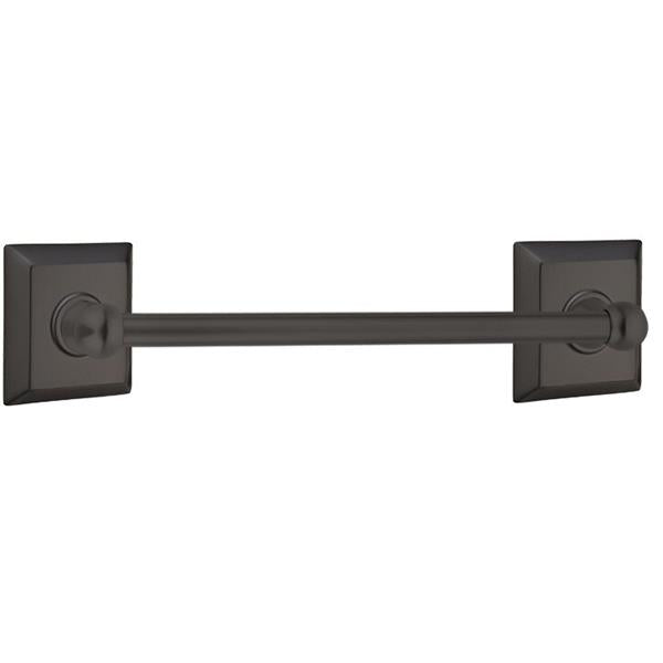 Emtek - Traditional Brass Towel Bar, 18 Inch