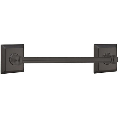 Emtek - Traditional Brass Towel Bar, 18 Inch