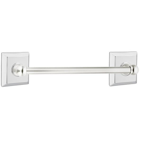 Emtek - Traditional Brass Towel Bar, 18 Inch