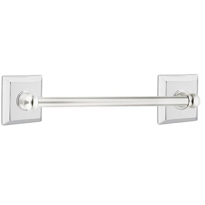 Emtek - Traditional Brass Towel Bar, 18 Inch