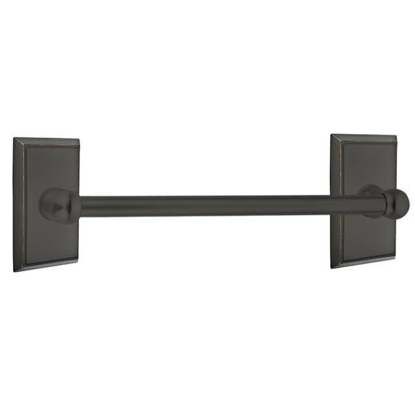 Emtek - Traditional Brass Towel Bar, 18 Inch