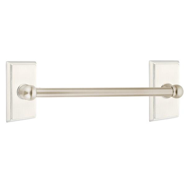 Emtek - Traditional Brass Towel Bar, 18 Inch