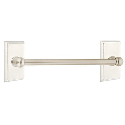 Emtek - Traditional Brass Towel Bar, 18 Inch