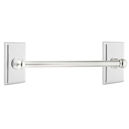 Emtek - Traditional Brass Towel Bar, 18 Inch