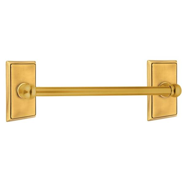 Emtek - Traditional Brass Towel Bar, 18 Inch