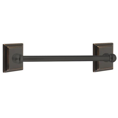 Emtek - Traditional Brass Towel Bar, 18 Inch