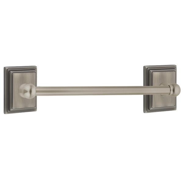 Emtek - Traditional Brass Towel Bar, 18 Inch