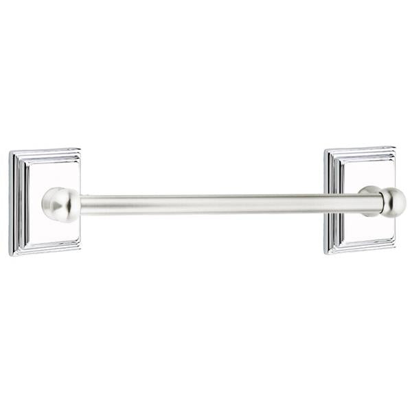 Emtek - Traditional Brass Towel Bar, 18 Inch