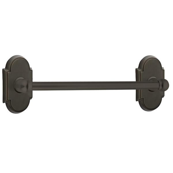 Emtek - Traditional Brass Towel Bar, 18 Inch