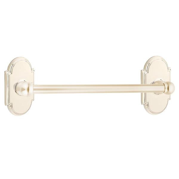 Emtek - Traditional Brass Towel Bar, 18 Inch
