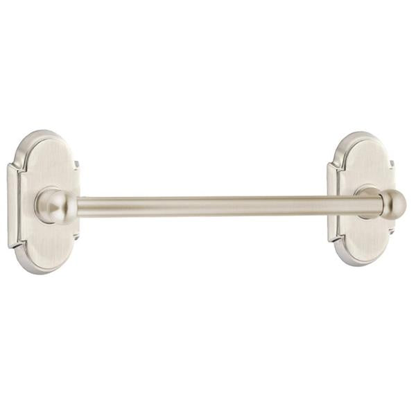 Emtek - Traditional Brass Towel Bar, 18 Inch