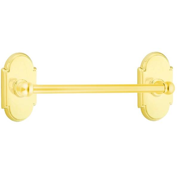 Emtek - Traditional Brass Towel Bar, 18 Inch