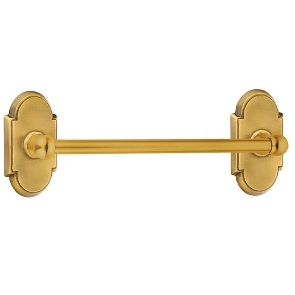 Emtek - Traditional Brass Towel Bar, 18 Inch