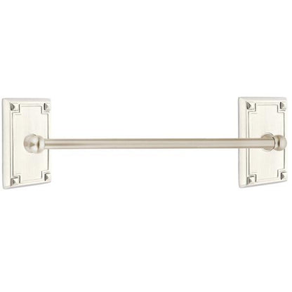 Emtek - Traditional Brass Towel Bar, 24 Inch