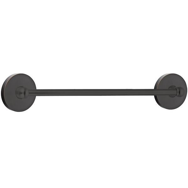 Emtek - Traditional Brass Towel Bar, 24 Inch