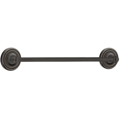 Emtek - Traditional Brass Towel Bar, 24 Inch