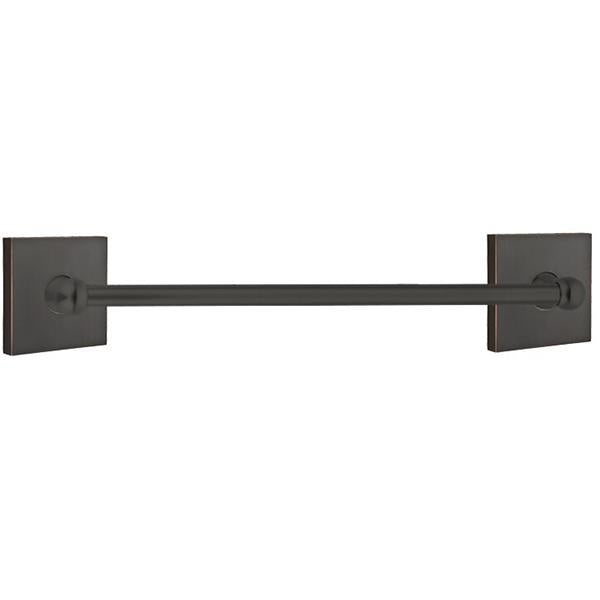 Emtek - Traditional Brass Towel Bar, 24 Inch
