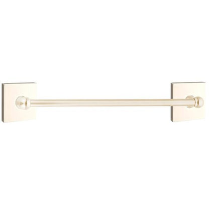 Emtek - Traditional Brass Towel Bar, 24 Inch