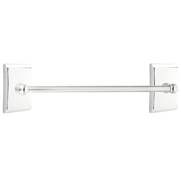 Emtek - Traditional Brass Towel Bar, 24 Inch
