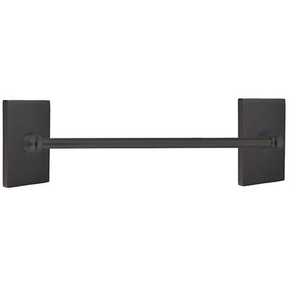 Emtek - Traditional Brass Towel Bar, 24 Inch