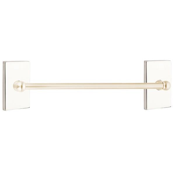 Emtek - Traditional Brass Towel Bar, 24 Inch