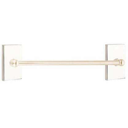 Emtek - Traditional Brass Towel Bar, 24 Inch